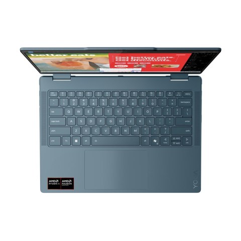 Lenovo Yoga 7 2-in-1 14AKP10 Ryzen AI 5 340 14" WUXGA OLED 400nits Glossy 60Hz 16GB LPDDR5x-7500 SSD512 Radeon 840M Graphics 70W Lenovo Yoga 7 2-in-1 14AKP10 Ryzen AI 5 340 14" WUXGA OLED 400nits Glossy 60Hz 16GB LPDDR5x-7500 SSD512 Radeon 840M Graphics 70W