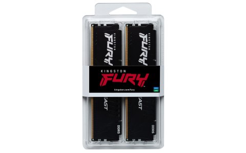 Kingston FURY DDR5 64GB (2x32GB) 5200MHz CL36 Beast Black EXPO Kingston FURY DDR5 64GB (2x32GB) 5200MHz CL36 Beast Black EXPO