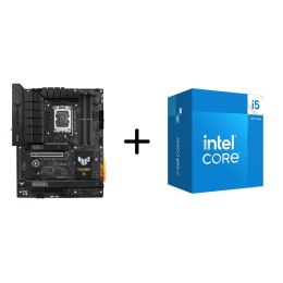 Płyta główna ASUS TUF GAMING B760-PLUS WIFI + Procesor Intel Core i5-14400 (BX8071514400)