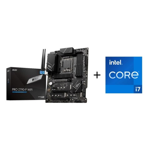 Płyta główna MSI PRO Z790-P WIFI + Procesor Intel i7-14700KF (BX8071514700KF) Płyta główna MSI PRO Z790-P WIFI + Procesor Intel i7-14700KF (BX8071514700KF)