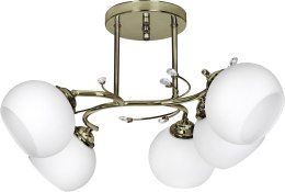 Żyrandol klasyczna lampa sufitowa wisząca Activejet IRMA Patyna 5xE27 do salonu