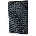 Etui HP Reversible Protective Geo Laptop Sleeve do notebooka 15,6" czarno-szare 2F2L0AA