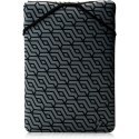 Etui HP Reversible Protective Geo Laptop Sleeve do notebooka 15,6" czarno-szare 2F2L0AA