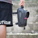 Sakwa rowerowa Rockbros B68-1 na ramę pancerna z kieszonką na telefon 1.7l - czarna
