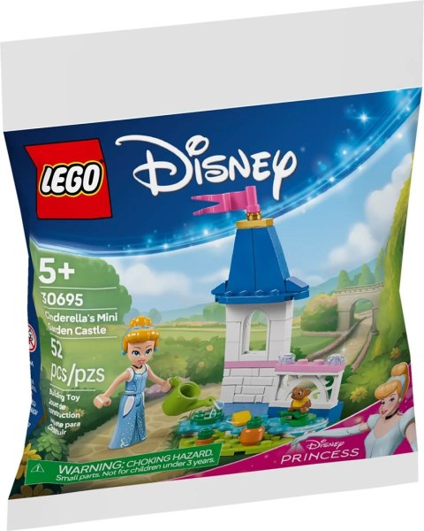 LEGO Disney 30695 Miniaturowy zamek Kopciuszka z ogrodem