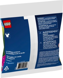 LEGO Disney 30695 Miniaturowy zamek Kopciuszka z ogrodem