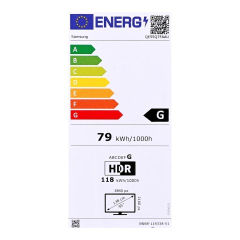 Telewizor 55" Samsung QE55Q7F Telewizor 55" Samsung QE55Q7F