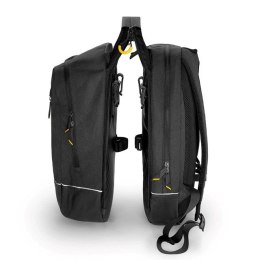 Wozinsky torba rowerowa podwójna plecak 2w1 30l czarna (WBB30BK)