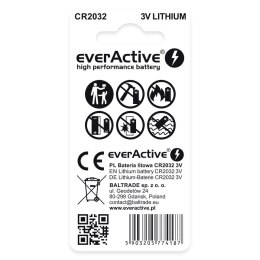 EVERACTIVE BATERIE LITOWE MINI CR2032 BLISTER 2SZT. CR20322BL