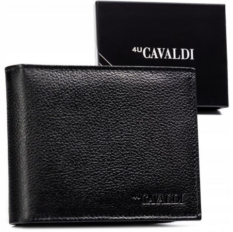 Duży, skórzany portfel męski z systemem RFID - 4U Cavaldi Duży, skórzany portfel męski z systemem RFID - 4U Cavaldi