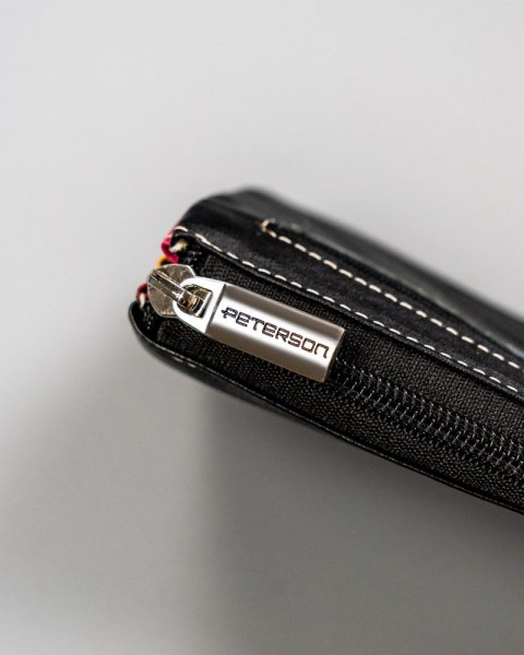 Skórzane etui na klucze z portmonetką - Peterson Skórzane etui na klucze z portmonetką - Peterson