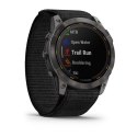 Zegarek sportowy Garmin Enduro 2 Solar Black Carbon Gray DLC Ti Ultrafit Band
