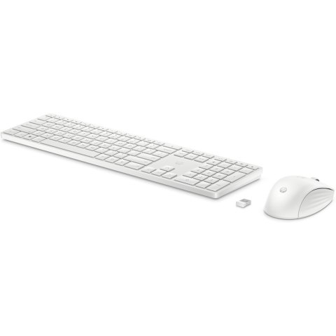 Zestaw bezprzewodowy klawiatura + mysz HP 655 White 860P8AA Zestaw bezprzewodowy klawiatura + mysz HP 655 White 860P8AA