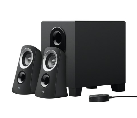 Zestaw głośników komputerowe Logitech 980-000413 (2.1; kolor czarny) Zestaw głośników komputerowe Logitech 980-000413 (2.1; kolor czarny)