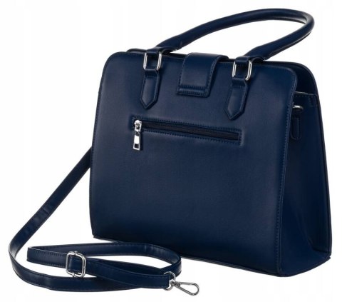 Elegancka shopperka damska ze skóry ekologicznej - Rovicky Elegancka shopperka damska ze skóry ekologicznej - Rovicky