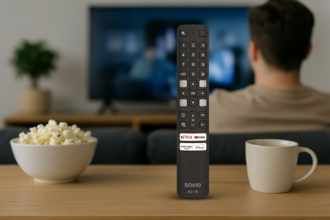 SAVIO PILOT UNIWERSALNY DO TV /ZAMIENNIK DO TV TCL - SMART TV RC-15 SAVIO PILOT UNIWERSALNY DO TV /ZAMIENNIK DO TV TCL - SMART TV RC-15