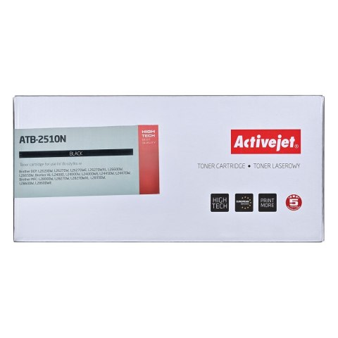 Activejet ATB-2510N Toner (zamiennik Brother TN2510; Supreme; 1200 stron; czarny) Activejet ATB-2510N Toner (zamiennik Brother TN2510; Supreme; 1200 stron; czarny)