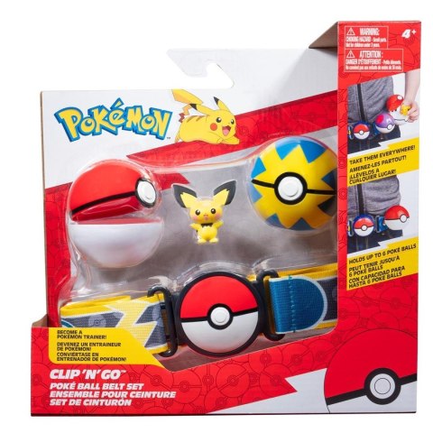 Figurka Pokemon W15 Clip 'n' Go Poke Ball Belt Set Figurka Pokemon W15 Clip 'n' Go Poke Ball Belt Set