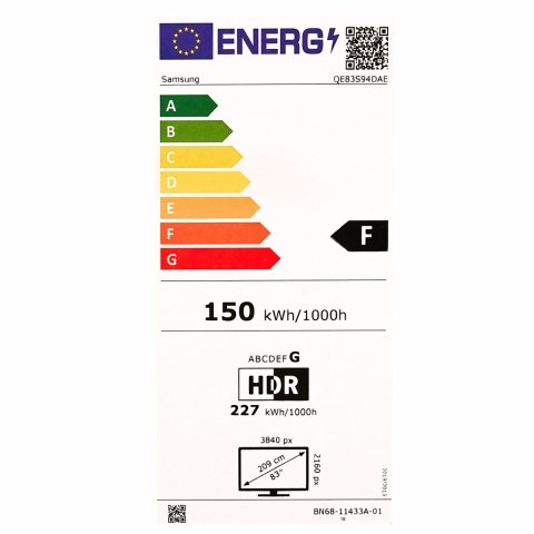 Telewizor 83" Samsung QE83S94DAEXXH Telewizor 83" Samsung QE83S94DAEXXH