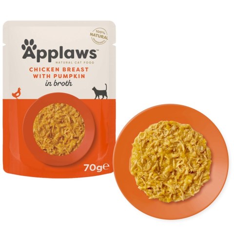 Applaws Cat Pouch Chicken & Pumpkin & Wild Rice 70g Applaws Cat Pouch Chicken & Pumpkin & Wild Rice 70g