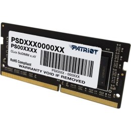 Patriot SO-DIMM DDR4 8GB 3200MHz Rank1 Bulk