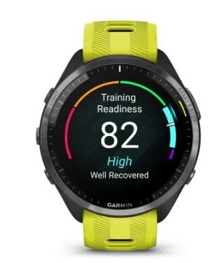 Zegarek sportowy Garmin Forerunner 965 jaskrawożółty