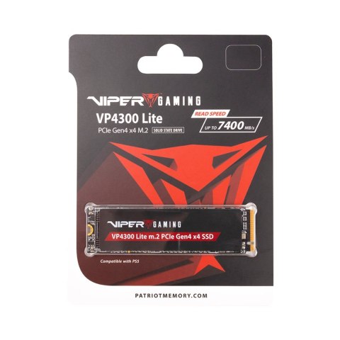 Patriot Viper VP4300L M.2 PCI-Ex4 NVMe 2TB 7.2 / 6. Patriot Viper VP4300L M.2 PCI-Ex4 NVMe 2TB 7.2 / 6.
