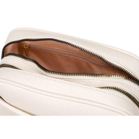 Torebka listonoszka crossbody z kieszeniami na suwak - Rovicky- Torebka listonoszka crossbody z kieszeniami na suwak - Rovicky-