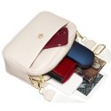 Torebka listonoszka crossbody z kieszeniami na suwak - Rovicky-