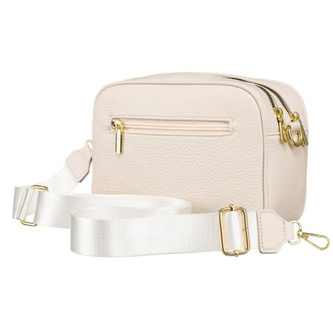 Torebka listonoszka crossbody z kieszeniami na suwak - Rovicky- Torebka listonoszka crossbody z kieszeniami na suwak - Rovicky-