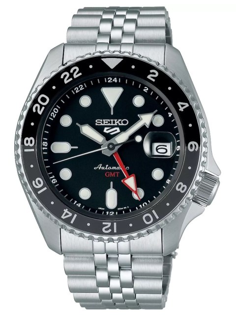 ZEGAREK MĘSKI SEIKO 5 SPORTS SSK001K1 GMT AUTOMAT WR100 + BOX ZEGAREK MĘSKI SEIKO 5 SPORTS SSK001K1 GMT AUTOMAT WR100 + BOX