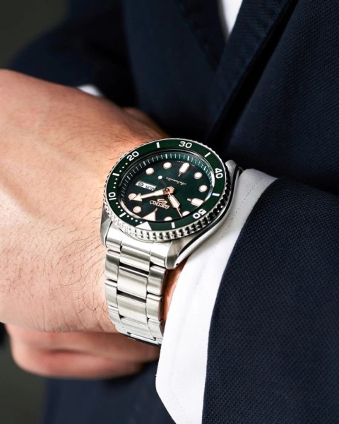 ZEGAREK MĘSKI SEIKO 5 SRPD63K1 AUTOMAT + BOX ZEGAREK MĘSKI SEIKO 5 SRPD63K1 AUTOMAT + BOX