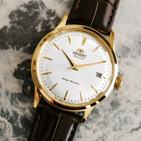 Zegarek Męski Orient Classic Bambino 38mm RA-AC0M01S30B + BOX Zegarek Męski Orient Classic Bambino 38mm RA-AC0M01S30B + BOX