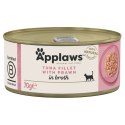 Applaws Cat Tin Tuna Fillet with Prawn 6x70g