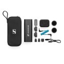 Sennheiser PROFILE WIRELESS 2-CHANNEL SET - 2-kanałowy odbiornik 2,4 GHz, 2 mikrofony na klipsie, akcesoria, etui ładujące, pokr