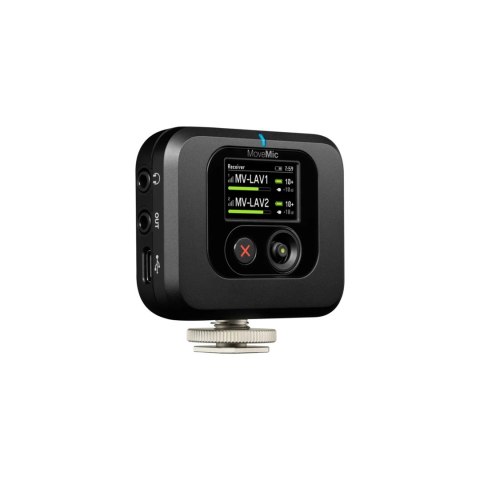 Shure MV-TWO-KIT-Z6 - Zestaw dwóch mikrofonów bezprzewodowych MoveMic MV-LAV, case ładujący, odbiornik Shure MV-TWO-KIT-Z6 - Zestaw dwóch mikrofonów bezprzewodowych MoveMic MV-LAV, case ładujący, odbiornik