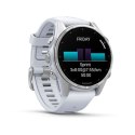 Zegarek sportowy Garmin Fenix 8 AMOLED 43mm Srebrny