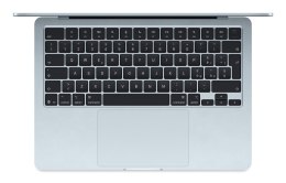 Apple 13-inch MacBook Air: Apple M4 chip with 10-core CPU and 10-core GPU, 24GB, 512GB SSD - Sky Blue