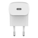 Ładowarka Belkin BoostCharge USB-C PD 3.1 PPS Wall Charger 20W + USB-C to Lightning Cable 1m White