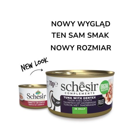 SCHESIR Oceanic Adult Tuńczyk z Dentykiem 70g SCHESIR Oceanic Adult Tuńczyk z Dentykiem 70g