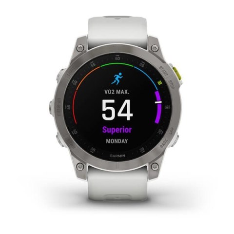 Zegarek Garmin EPIX 2 Sapphire White Titanium
