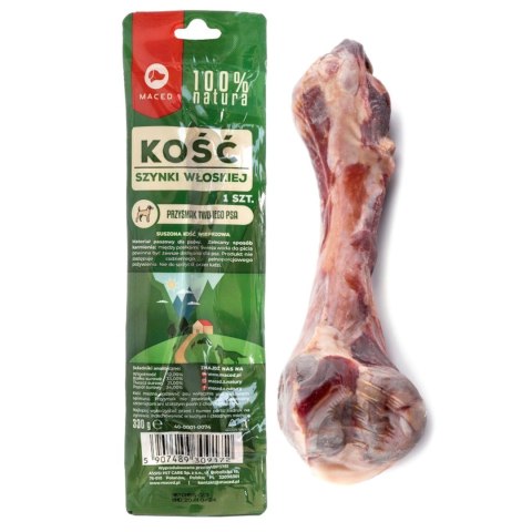 MACED kość z szynki parmeńskiej - przysmak dla psa - 1 szt. MACED kość z szynki parmeńskiej - przysmak dla psa - 1 szt.