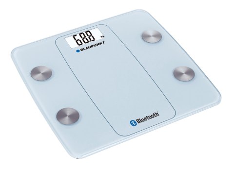 Waga łazienkowa bluetooth Blaupunkt BSM711BT, biała Waga łazienkowa bluetooth Blaupunkt BSM711BT, biała