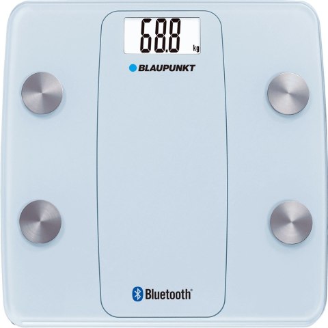 Waga łazienkowa bluetooth Blaupunkt BSM711BT, biała Waga łazienkowa bluetooth Blaupunkt BSM711BT, biała