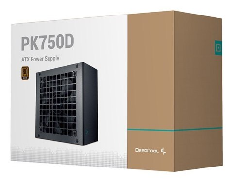Zasilacz DeepCool PK750D 750W 80 Plus Bronze Zasilacz DeepCool PK750D 750W 80 Plus Bronze