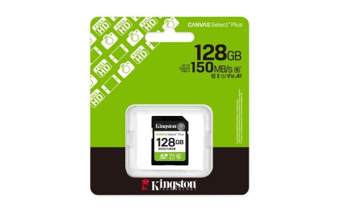 KINGSTON SDXC 128GB Canvas Select Plus Gen3 150MB/s KINGSTON SDXC 128GB Canvas Select Plus Gen3 150MB/s