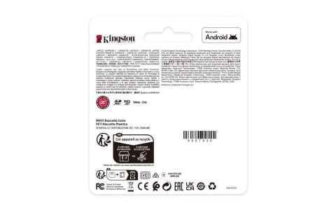 KINGSTON SDXC 512GB Canvas Select Plus Gen3 150MB/s KINGSTON SDXC 512GB Canvas Select Plus Gen3 150MB/s