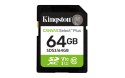 KINGSTON SDXC 64GB Canvas Select Plus Gen3 100MB/s