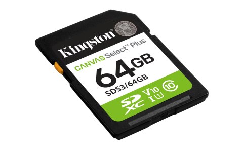 KINGSTON SDXC 64GB Canvas Select Plus Gen3 100MB/s KINGSTON SDXC 64GB Canvas Select Plus Gen3 100MB/s