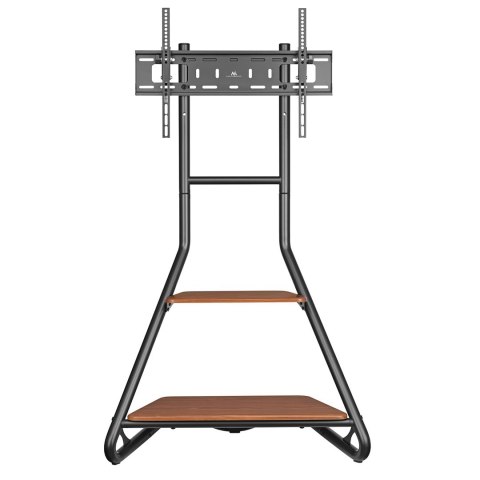 MACLEAN UCHWYT WOLNOSTOJĄCY POD TV / NAROŻNY, W STYLU BAUHAUS, DWUPOZIOMOWE DREWNIANE PÓŁKI 40KG MAX 37-75'' MC-455 MACLEAN UCHWYT WOLNOSTOJĄCY POD TV / NAROŻNY, W STYLU BAUHAUS, DWUPOZIOMOWE DREWNIANE PÓŁKI 40KG MAX 37-75'' MC-455